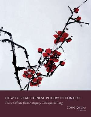 How to Read Chinese Poetry – A Guided Anthology de Zong–qi Cai