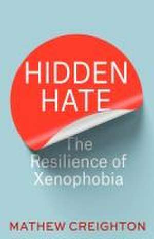 Hidden Hate – The Resilience of Xenophobia de Mathew Creighton