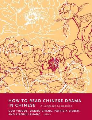 How to Read Chinese Drama in Chinese – A Language Companion de Patricia Sieber