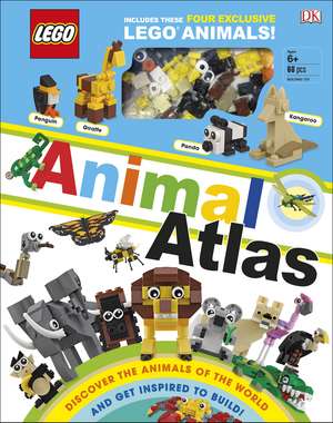 LEGO Animal Atlas: with four exclusive animal models de Rona Skene