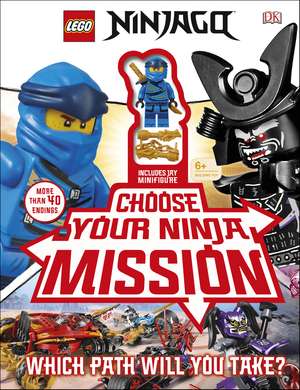 LEGO NINJAGO Choose Your Ninja Mission: With NINJAGO Jay minifigure de Simon Hugo