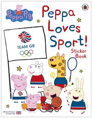 Peppa Pig: Peppa Loves Sport! Sticker Book de Peppa Pig