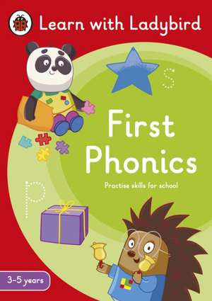 First Phonics: A Learn with Ladybird Activity Book (3-5 years) de Ladybird