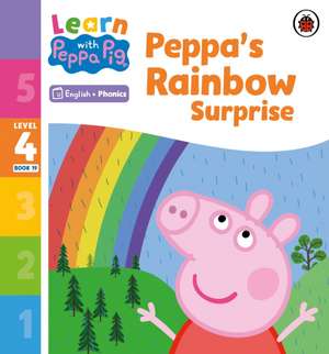 Learn with Peppa Phonics Level 4 Book 19 - Peppa's Rainbow Surprise (Phonics Reader) de Peppa Pig