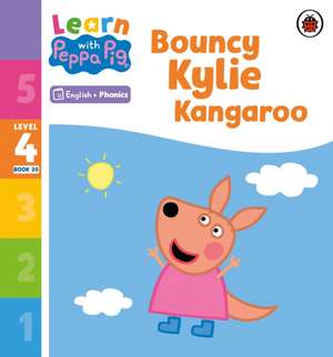 Learn with Peppa Phonics Level 4 Book 20 - Bouncy Kylie Kangaroo (Phonics Reader) de Peppa Pig