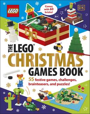 The LEGO Christmas Games Book: 55 Festive Brainteasers, Games, Challenges, and Puzzles de DK