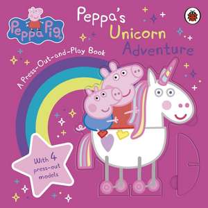 Peppa Pig: Peppa's Unicorn Adventure: A Press-Out-and-Play Book de Pig Peppa