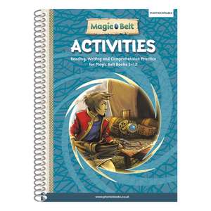 Phonic Books Magic Belt Activities: Adjacent consonants and consonant digraphs, suffixes -ed and -ing de Phonic Books