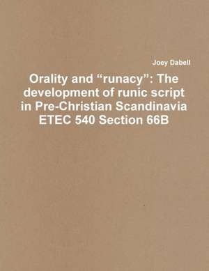 Orality and "runacy" de Joey Dabell