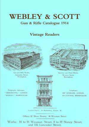 Webley & Scott 1914 Gun & Rifle Wholesale Catalogue de Vintage Readers