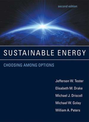 Sustainable Energy – Choosing Among Options 2e de Jefferson W. Tester