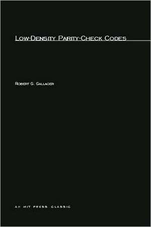 Low–Density Parity–Check Codes de Robert G Gallagher