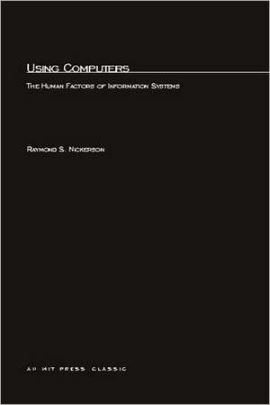 Using Computers de Raymond S. Nickerson