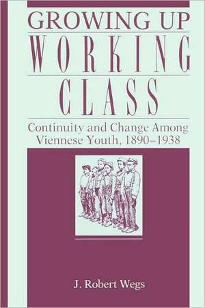 Growing Up Working Class de Robert Wegs