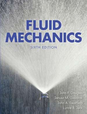 Fluid Mechanics de J. F. Douglas