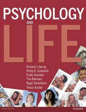 Psychology and Life de Frode Svartdal