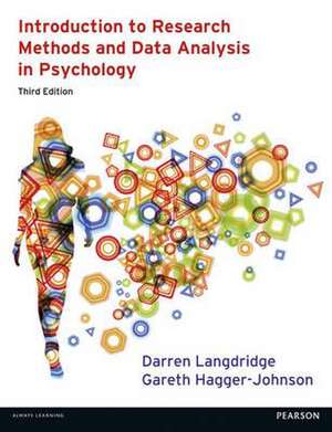 Introduction to Research Methods and Data Analysis in Psychology de Darren Langdridge