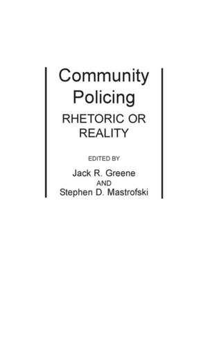 Community Policing de Jack Greene