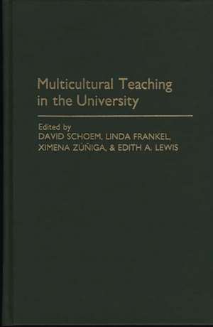 Multicultural Teaching in the University de Linda Frankel