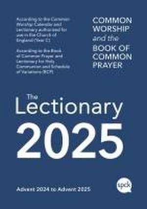 Common Worship Lectionary spiral–bound 2025 de Spck .