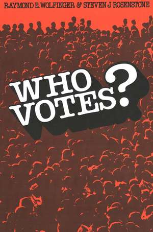 Who Votes? de Raymond E. Wolfinger