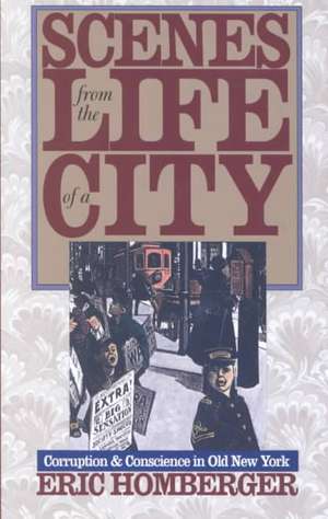 Scenes from the Life of a City: Corruption and Conscience in Old New York de Eric Homberger