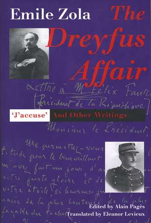 The Dreyfus Affair: "J`Accuse" and Other Writings de Emile Zola