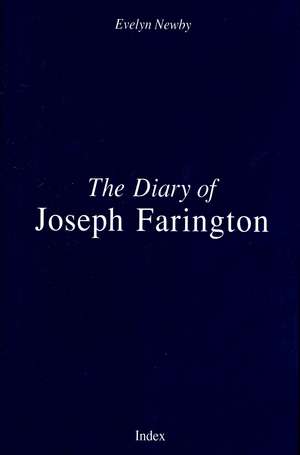 The Diary of Joseph Farington: Index Volume de Joseph Farington