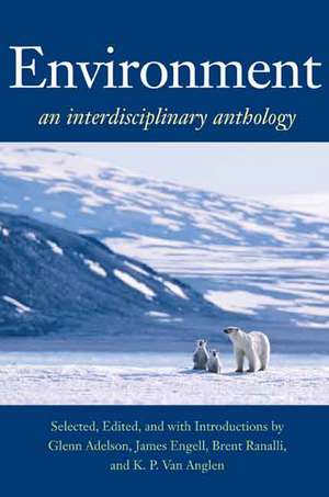 Environment: An Interdisciplinary Anthology de Glenn Adelson