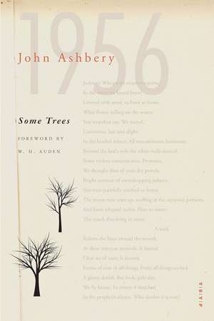 Some Trees de John Ashbery