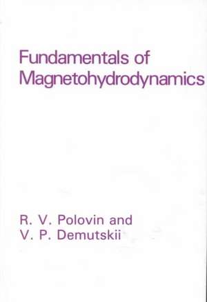 Fundamentals of Magnetohydrodynamics de V.P. Demutskii