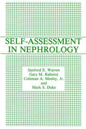 Self-Assessment in Nephrology de M.S. Duke