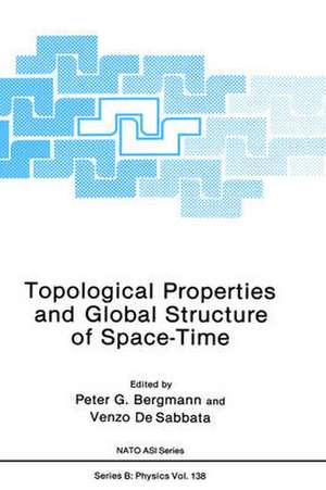 Topological Properties and Global Structure of Space-Time de Peter G. Bergmann