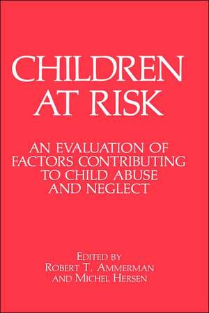 Children at Risk de Robert T. Ammerman