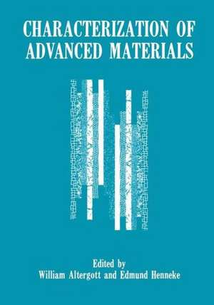 Characterization of Advanced Materials de W. Altergott