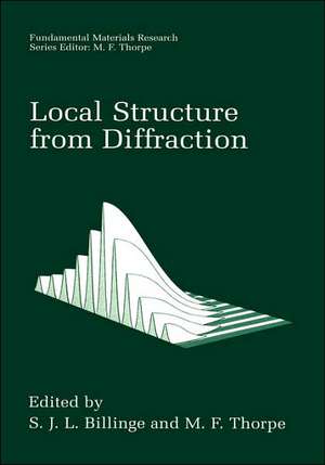 Local Structure from Diffraction de S.J.L. Billinge