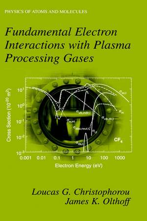 Fundamental Electron Interactions with Plasma Processing Gases de Loucas G. Christophorou