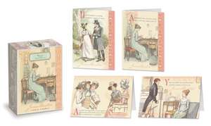 Pride and Prejudice Jane Austen Note Cards [With 17 Envelopes] de Jim Massey