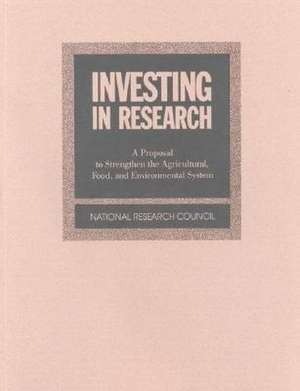 Investing in Research de National Research Council