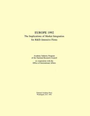 Europe 1992 de National Research Council