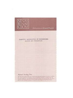 Computer Integration Engineering Design and Production: A National Opportunity de Committee on the CAD/CAM Interface