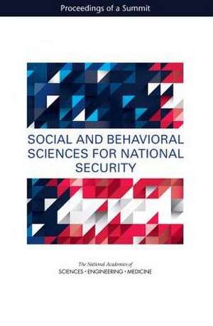 Social and Behavioral Sciences for National Security de National Academies of Sciences Engineeri