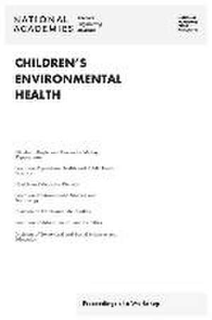 Children's Environmental Health de Alexandra Mckay