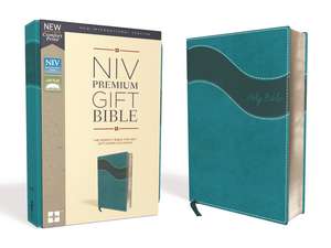 NIV, Premium Gift Bible, Leathersoft, Teal, Red Letter, Thumb Indexed, Comfort Print: The Perfect Bible for Any Gift-Giving Occasion de Zondervan