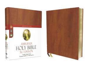 Amplified Holy Bible, XL Edition, Leathersoft, Brown de Zondervan