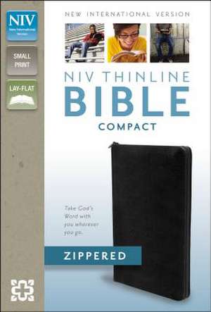 Thinline Bible-NIV-Compact Zipper Closure de Zondervan Bibles