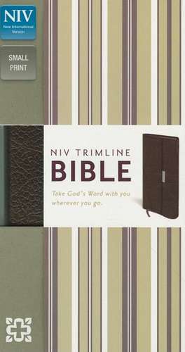 Trimline Bible-NIV-Snap Flap de Zondervan Bibles