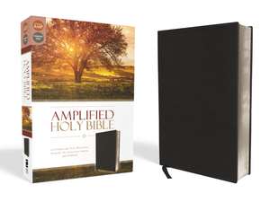 Amplified Holy Bible, Bonded Leather, Black: Captures the Full Meaning Behind the Original Greek and Hebrew de Zondervan