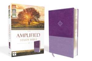 The Amplified Study Bible, Leathersoft, Purple de Zondervan