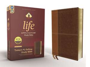 NIV, Life Application Study Bible, Third Edition, Leathersoft, Brown, Red Letter de Zondervan